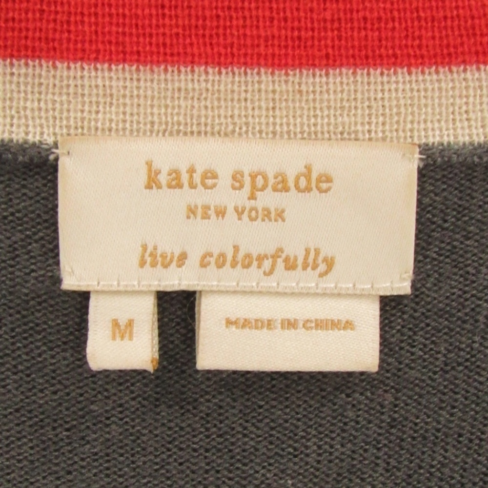 Kate Spade Front Hook And Loop Sweater M - image 3